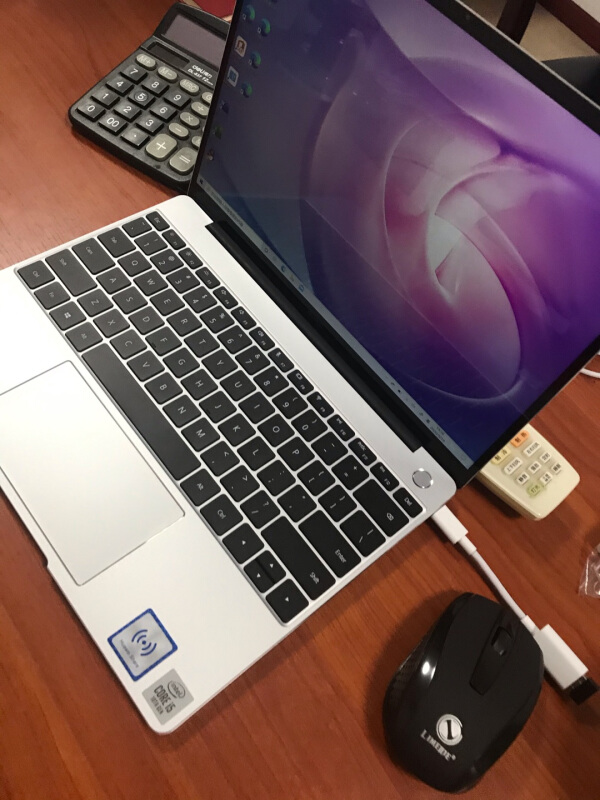 16gb 512gb 皓月银 windows版 2k触控全面屏 华为轻薄本笔记本电脑