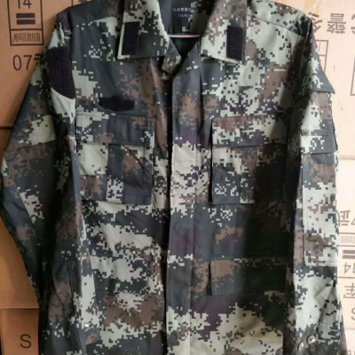 正品荒漠迷彩服套装男夏季陆军林地作训服军工耐磨新式迷彩工作服迷彩