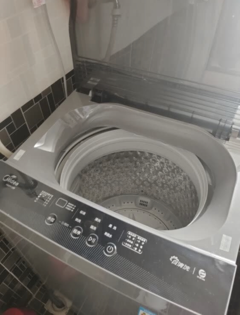 美的(midea)mb80v33b 8公斤波轮洗衣机全自动8公斤kg 家用大容量免