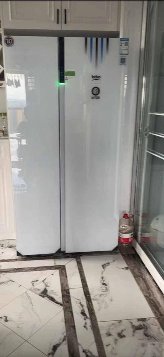 [99新]beko/倍科gn163120zig-im 581升对开门冰箱国米定制冰箱风冷