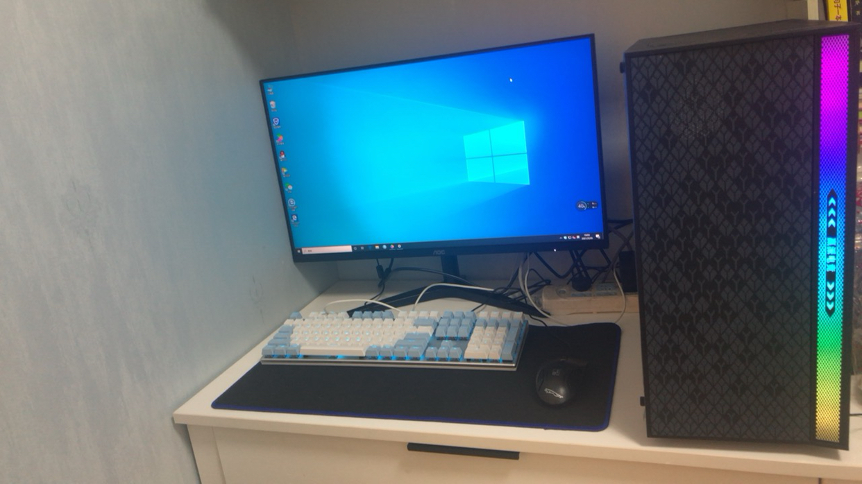大水牛e500 27英寸 1080p hdmi接口高清微边框台式电脑主机液晶显示器