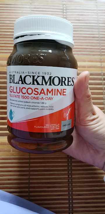 澳佳宝(BLACKMORES)维骨力关节灵葡萄糖氨关节骨骼保护片剂180粒/瓶装澳洲进口香港/保税随机发晒单图