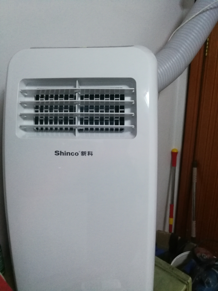 新科(Shinco) 移动空调正1P单冷一体机免排水立式免安装免打孔出租房小空调KY-20/F2晒单图