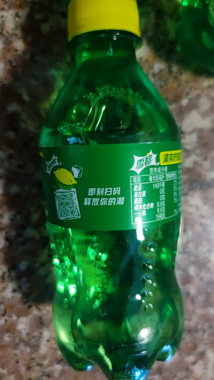 雪碧柠檬味碳酸汽水饮料汽水饮品PET300ml*4瓶迷你可口可乐晒单图