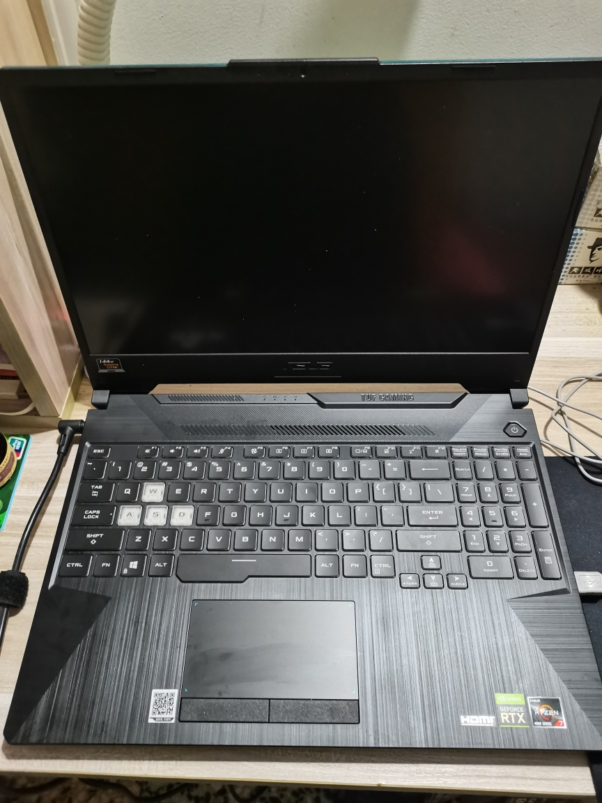 笔记本电脑(锐龙8核r7-4800h 16g内存 512g固态 rtx2060/6g)灰/蓝晒单