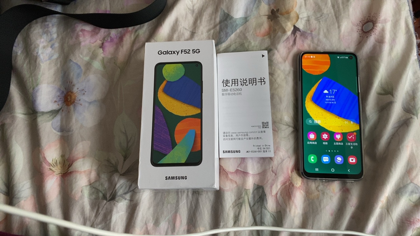 三星galaxy f52 5g(sm-e5260 8gb 128gb 薄暮黑 6400万后置四摄