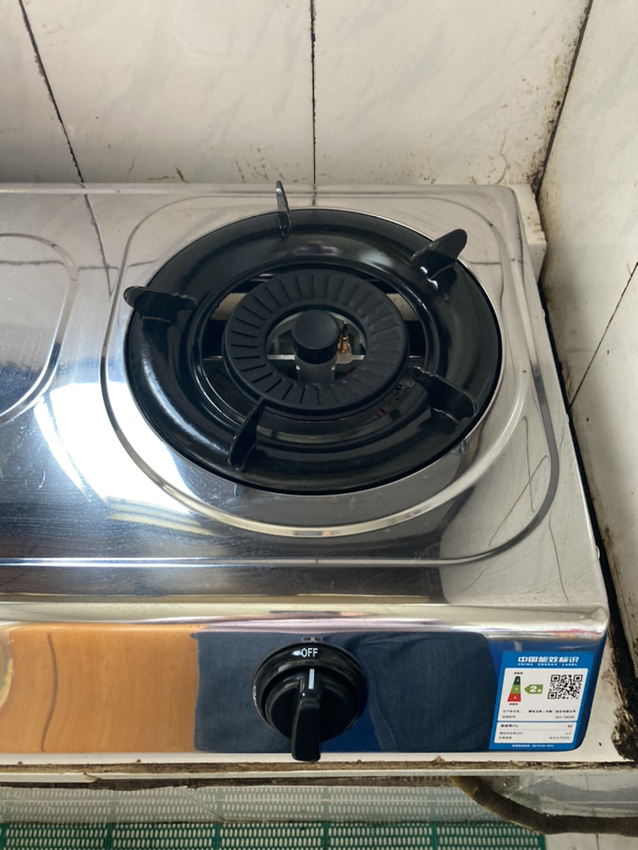 0kw 不锈钢台上灶 家用灶具 台式双眼灶(天然气)晒单图