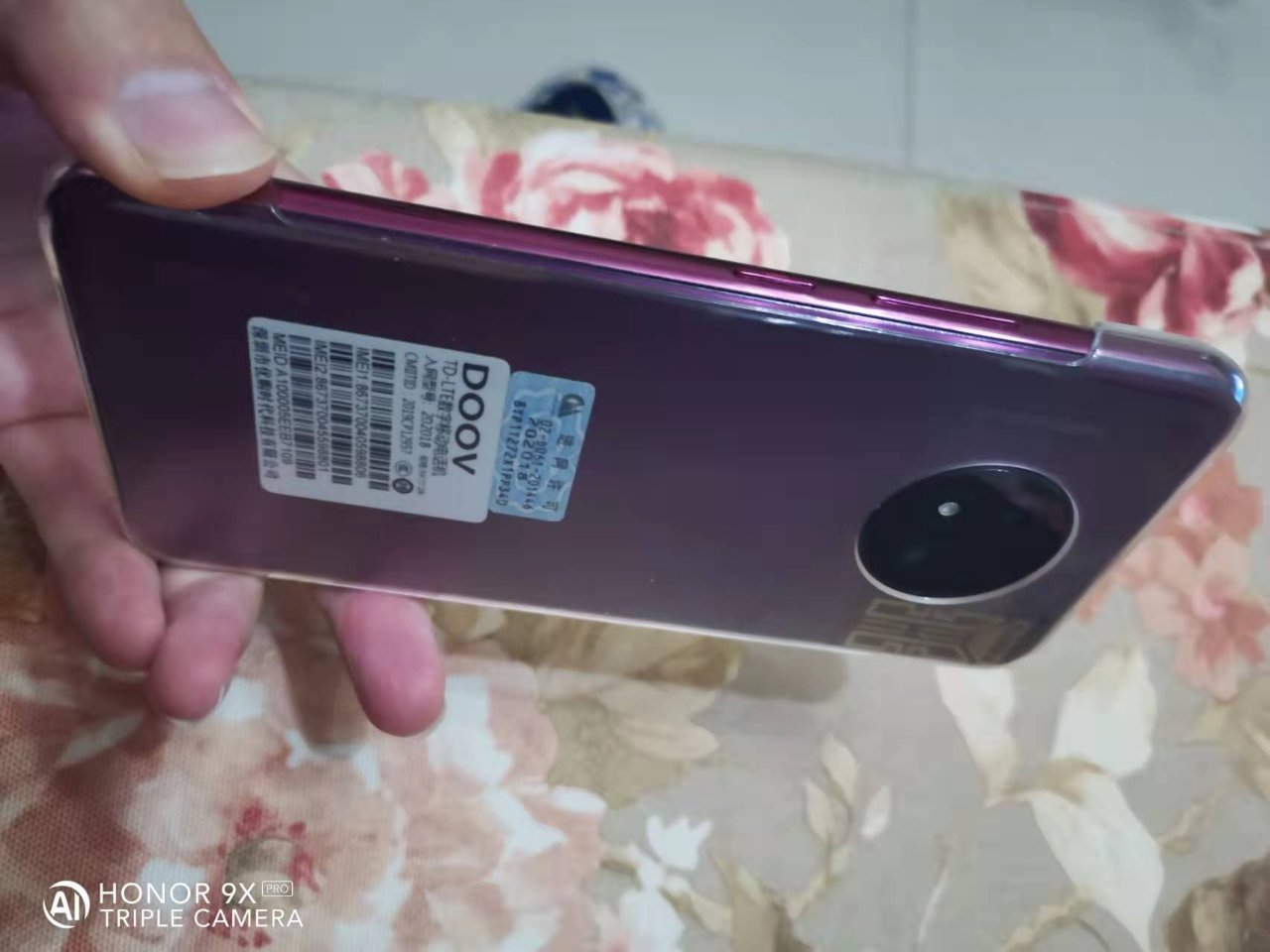 朵唯(doov m30 智能手机8gb 256gb 八核水滴全面屏 游戏手机 全网通