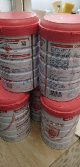 贝因美粉爱加幼儿配方奶粉3段800g*6罐含乳铁蛋白牛奶粉晒单图
