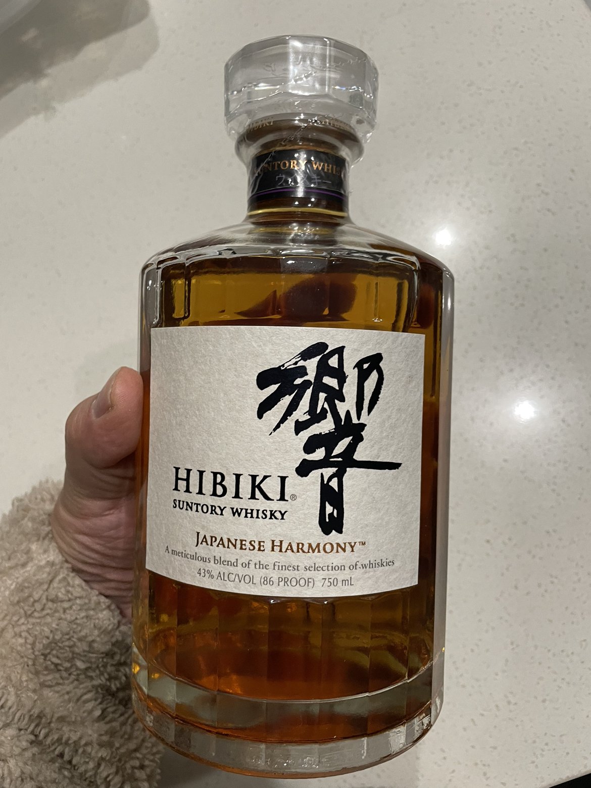 响(HIBIKI) 日本原装进口威士忌洋酒 和风醇韵 700ml/瓶 大师礼盒装晒单图