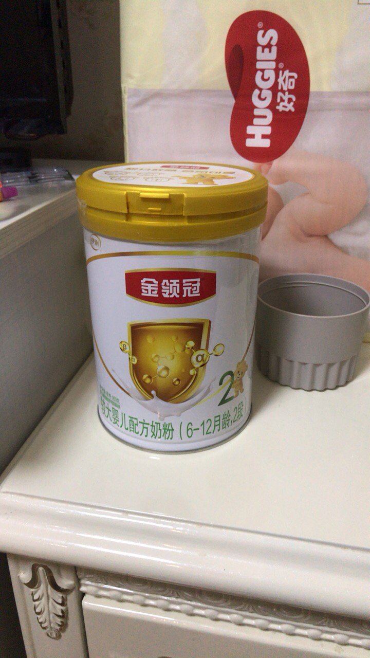 伊利(YILI) 金领冠育护系列 较大婴儿配方奶粉 2段900克(6-12个月适用)(新旧包装随机发货)晒单图