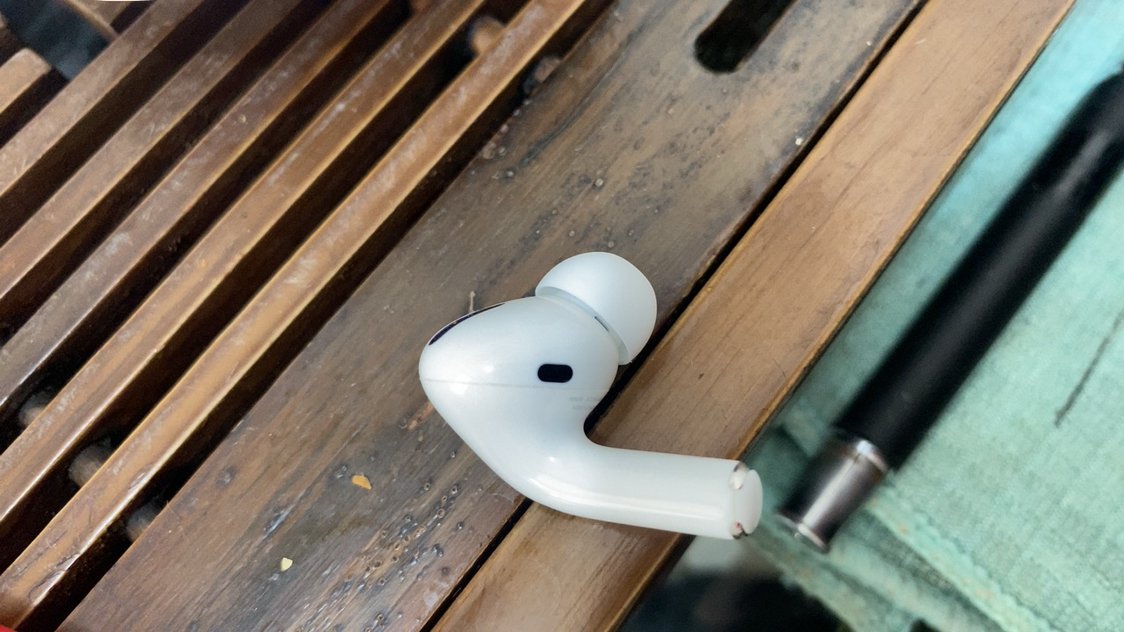 苹果Apple Airpods pro 一代 原装无线蓝牙耳机 主动降噪 防水防汗 海外版 Magsafe 新版磁吸充电晒单图