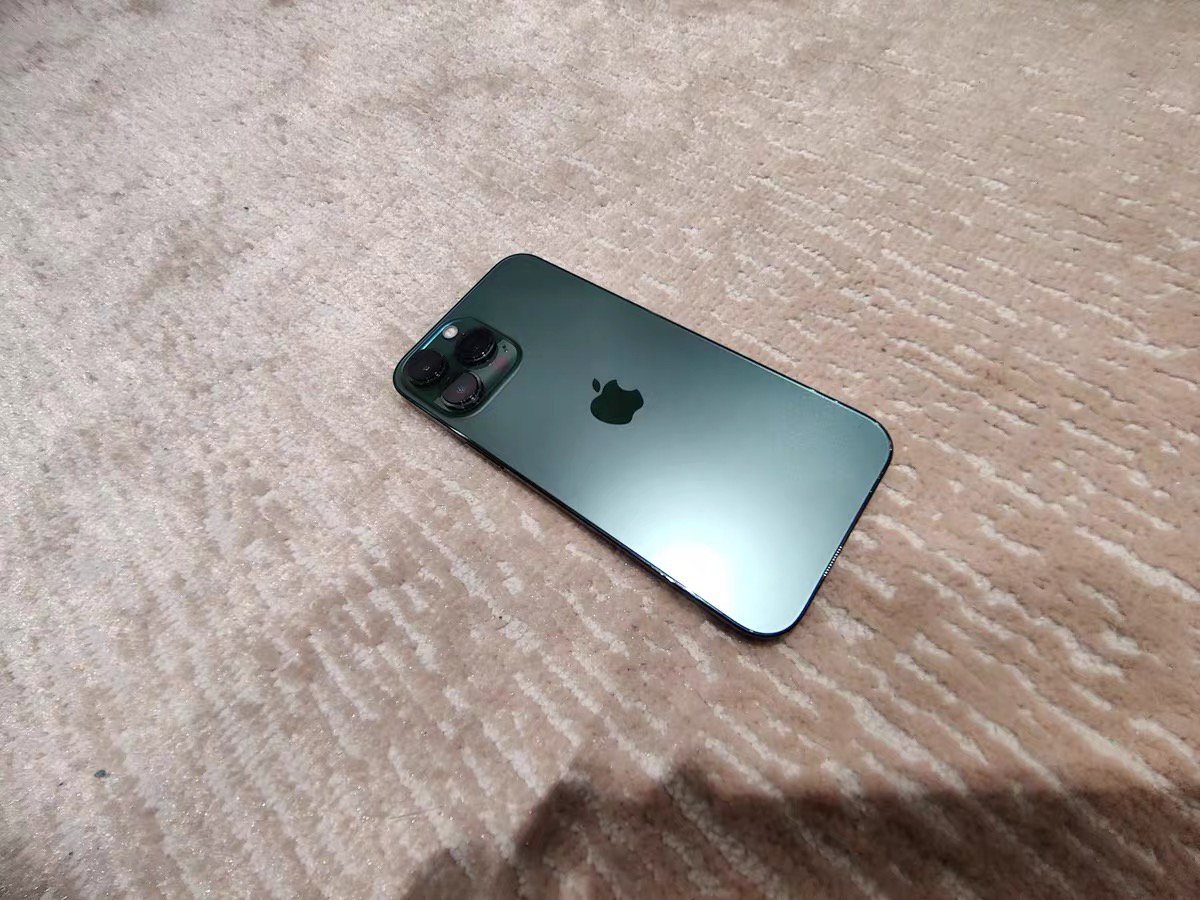 [当天发货]2022年新款颜色 苹果Apple iPhone 13 ProMax美版有锁支持移动联通电信5G智能手机 128GB 苍岭绿色晒单图