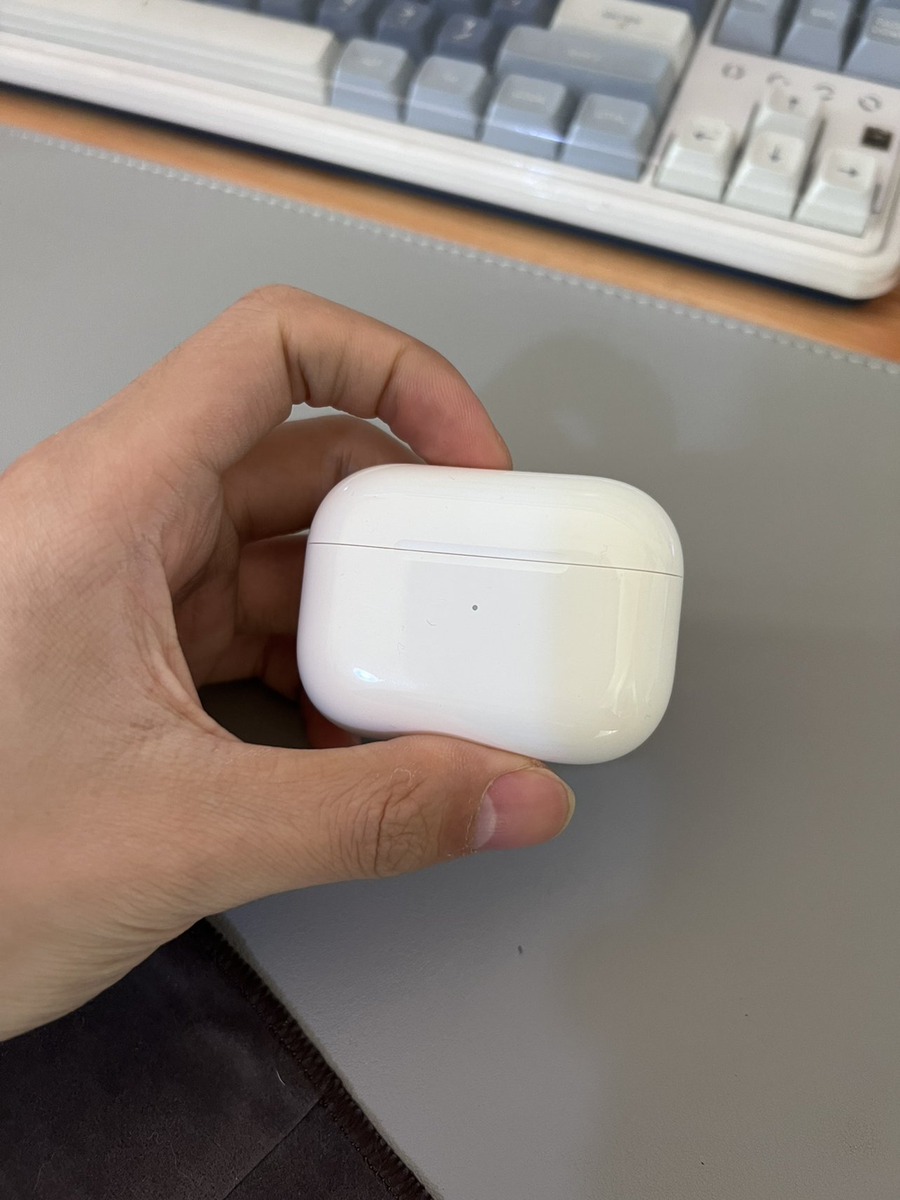 苹果Apple Airpods Pro原装无线蓝牙耳机主动降噪 通透模式 海外版 Magsafe 磁吸充电盒晒单图
