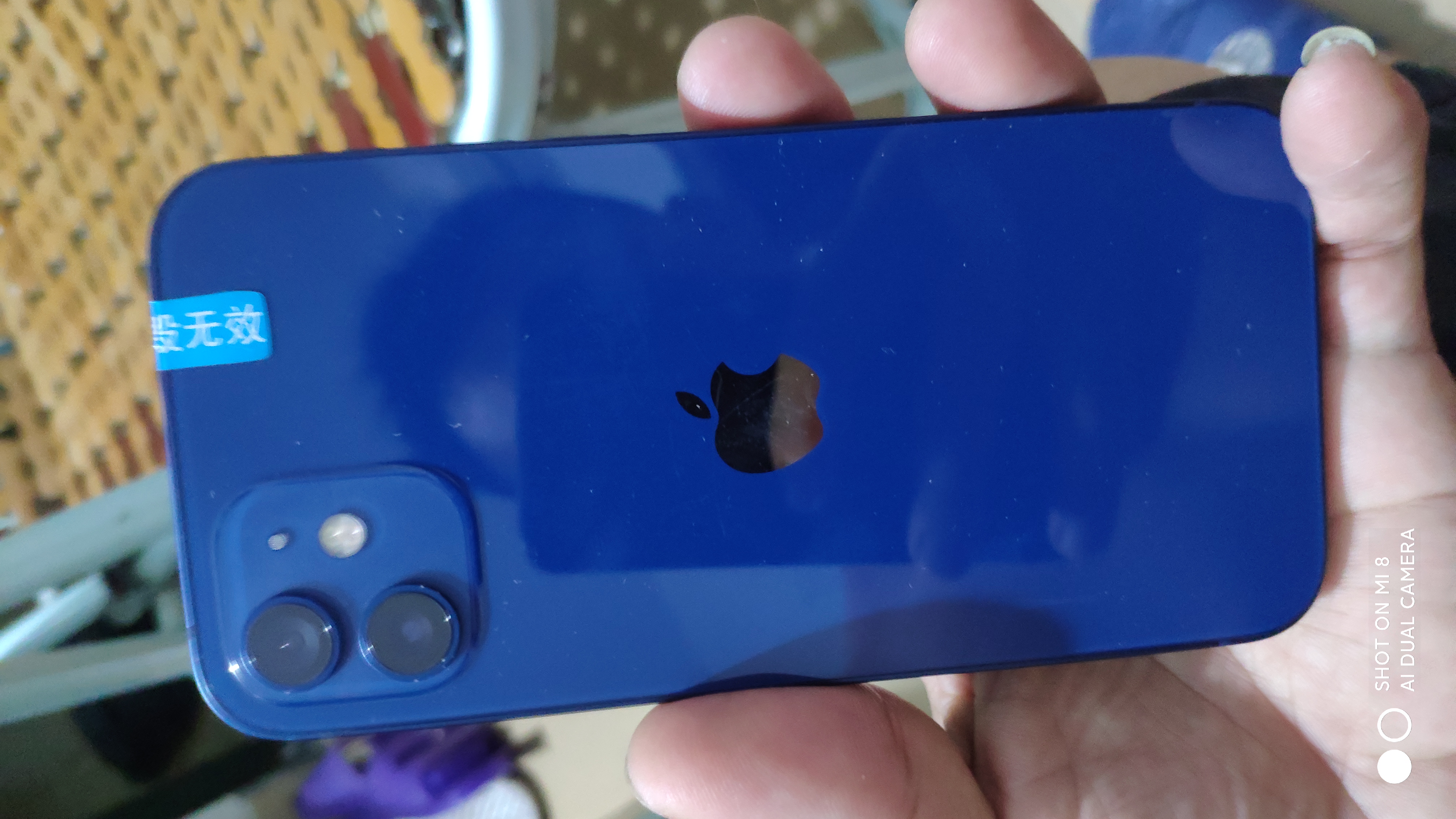 [二手95成新]Apple iPhone 苹果12 蓝色 128GB 全网通手机 6.1英寸屏移动联通电信5G手机 国行晒单图