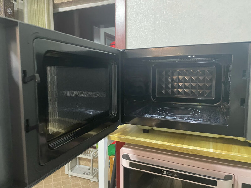 美的(Midea)家用微波炉智能变频微烤一体机23L家用电烤箱 宝宝菜单湿度感应 平板加热 一级能效PC23M6W晒单图