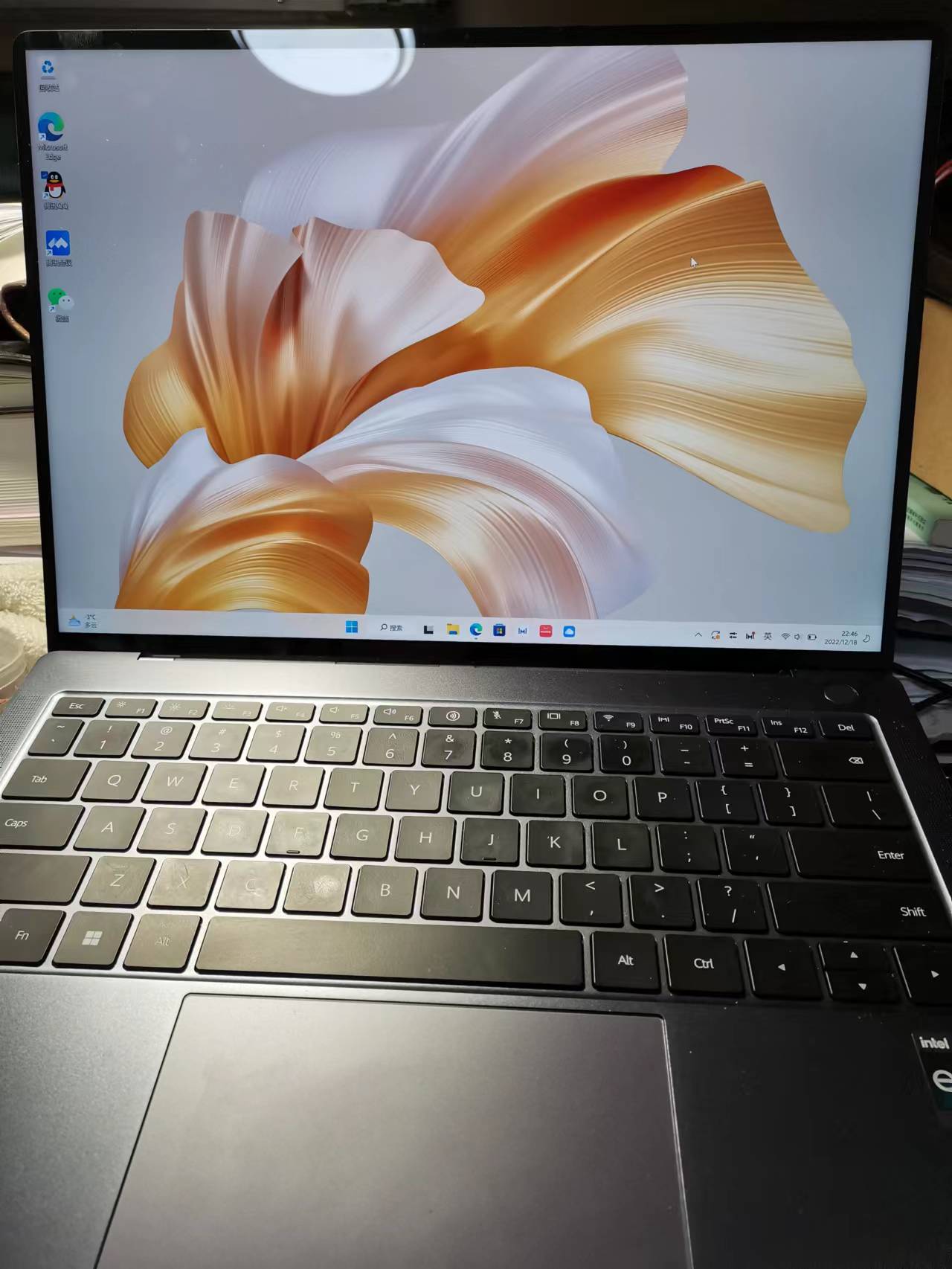[开学直降]华为MateBook X Pro 2022款 12代酷睿i7-1260P 16G 1T固态 3.1K触控全面屏 多屏协同 14.2英寸 深空灰 轻薄本笔记本电脑晒单图