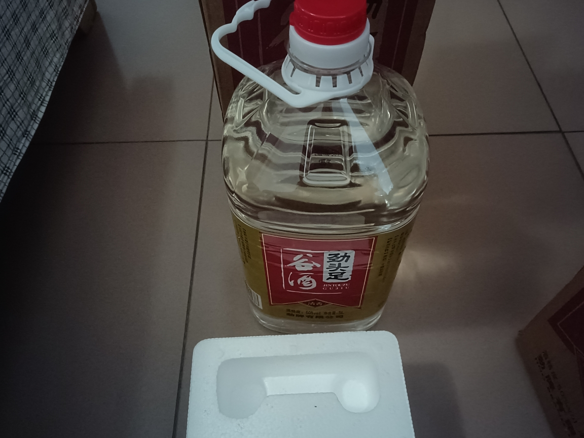 劲牌 劲头足谷酒 50度 5L 桶装晒单图