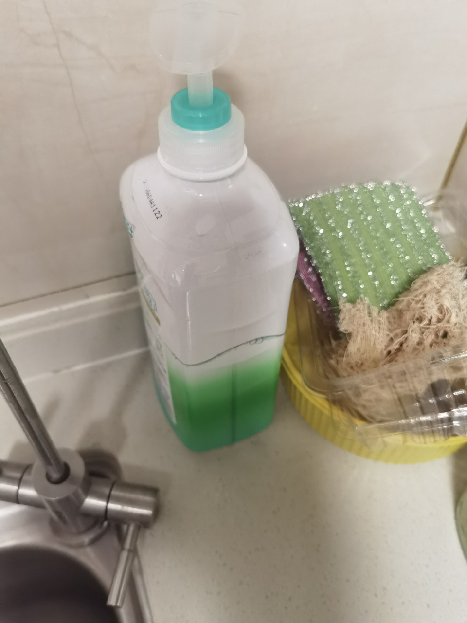 超能洗洁精餐具净1kg/瓶厨房维生素E不伤手食品用去油无残留家用晒单图
