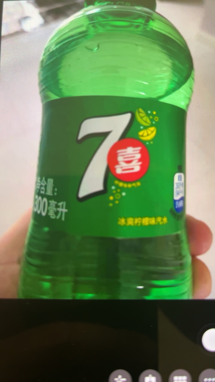 百事可乐 7喜 七喜7up 柠檬味 碳酸饮料 300ml*6瓶 (新老包装随机发货)晒单图