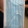 蓝湾贝舒一次性医用外科口罩三层熔喷防护舒适透气(每包10片) 100片口罩晒单图