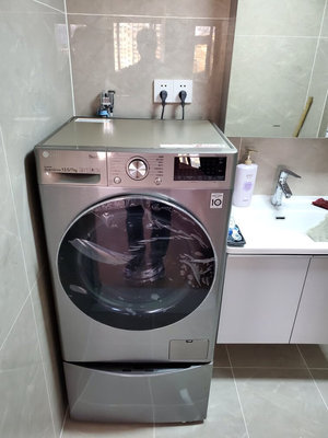 LG FD13PWW 13.5公斤全自动直驱变频滚筒洗衣机洗烘一体 母婴波轮洗 多样烘干 速净喷淋洗晒单图