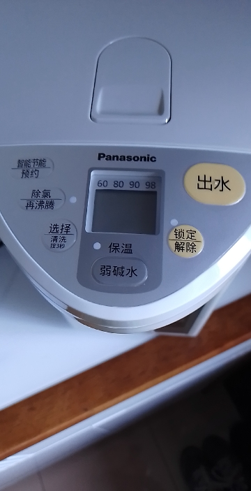 松下(Panasonic)4L电热水瓶除氯沸腾弱碱水全自动智能保温烧水壶热水壶 NC-EK4000晒单图