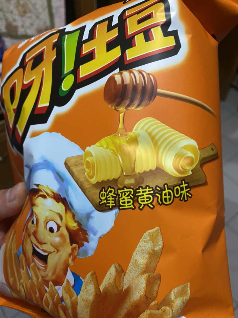 好丽友呀土豆膨化薯条蜂蜜黄油味130g/袋*3袋 休闲零食品薯片童年怀旧小吃晒单图