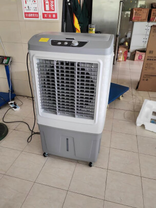 美的(Midea)AC400-20B电风商用大容量工业冷风扇水冷空调扇降温加湿冷气机可移动工厂车间餐厅(线下同款)晒单图