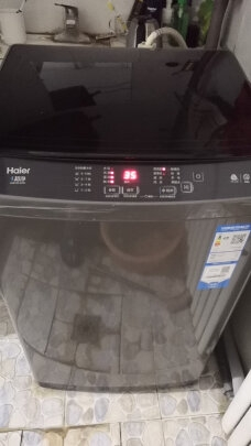 Haier/海尔洗衣机全自动波轮10公斤大容量家用智能预约 自编程健康桶自洁 出租房用 老人用晒单图