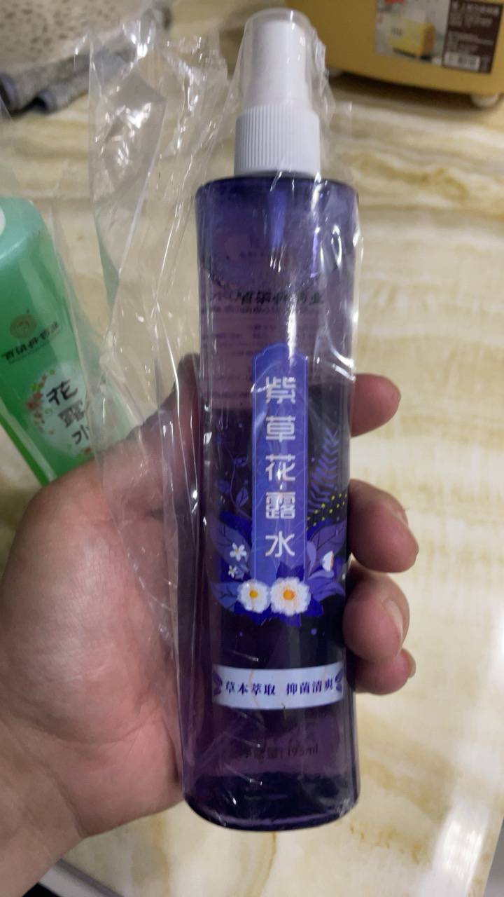 [2瓶]百消丹花露水紫草195ml+薄荷180ml组合套装草本萃取清凉舒爽晒单图