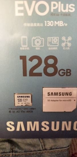 三星(SAMSUNG)128GB TF(MicroSD)高速存储卡 EVO Plus U3 V30 A2读130MB/s晒单图
