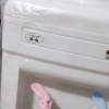 纳丽雅家用饮水机立式童锁制冰温热两用小型迷你全智能即热式开水机-白色单开门温热晒单图