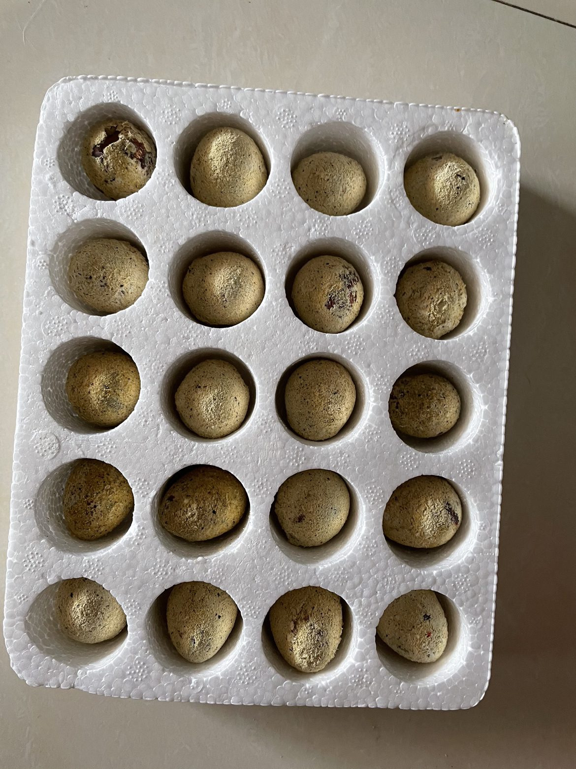 [西沛生鲜]鹌鹑皮蛋 80枚 松花皮蛋鹌鹑蛋变蛋溏心传统小皮蛋鹌鹑蛋晒单图