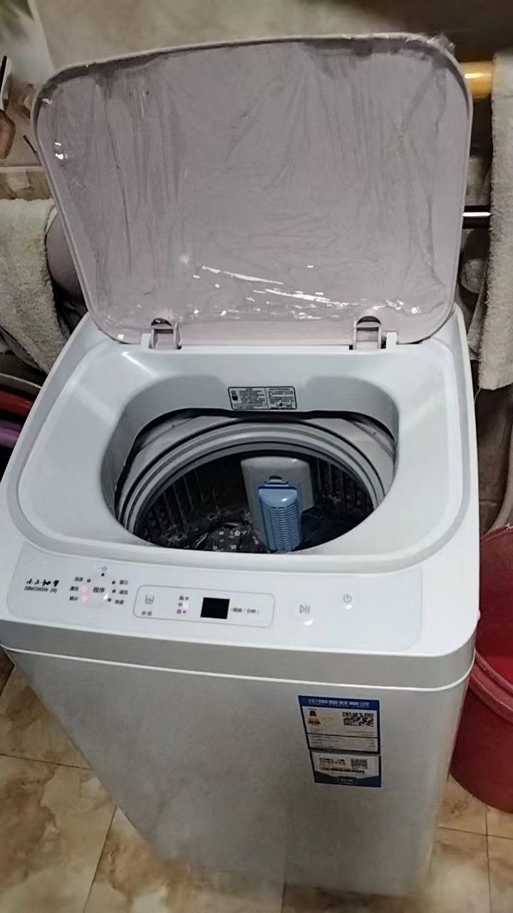 海尔(Haier) 迷你洗衣机3.3公斤kg 小型全自动波轮小洗衣机 宝宝儿童母婴儿洗衣机 甩干脱水晒单图