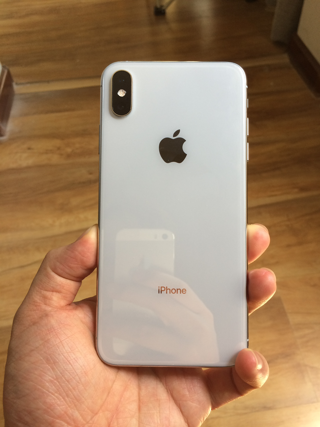 [99新]二手苹果Apple iPhoneXS Max 银色白色 256GB 双卡双待 二手手机 国行正品 全网通晒单图
