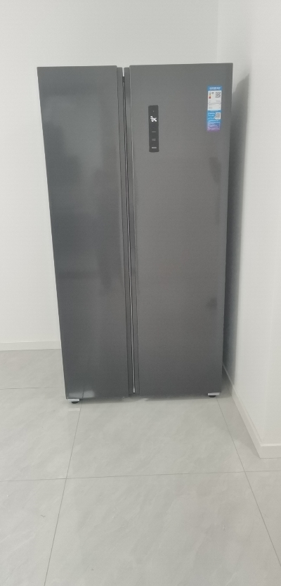 美的(Midea)607升对开门冰箱双变频一级能效家用超薄电冰箱智能净味无霜BCD-607WKPZM(E)大容量晒单图
