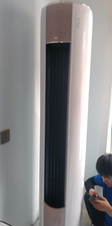 奥克斯(AUX)空调柜机2匹 家用空调变频 新一级能效 立式空调客厅 冷暖KFR-51LW/BpR3AQE1(B1)晒单图