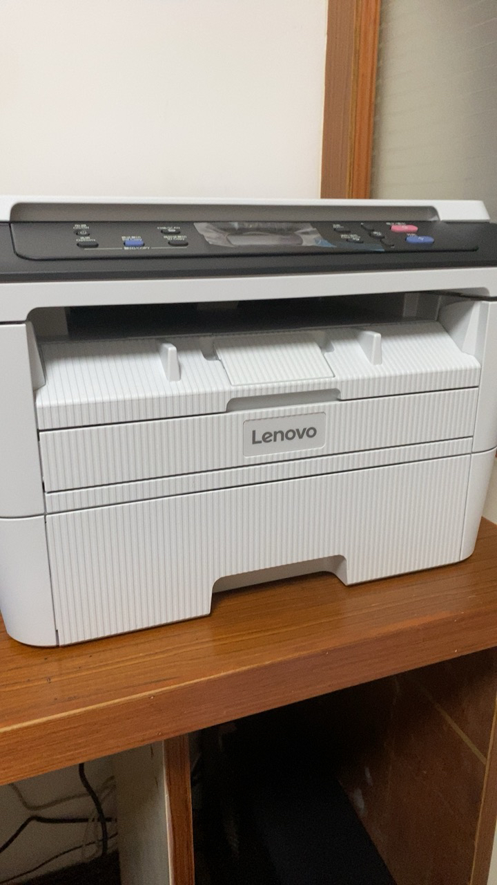 联想(Lenovo)M7400pro黑白激光打印机打印复印扫描一体机办公家用替代7605D 7400 标配晒单图