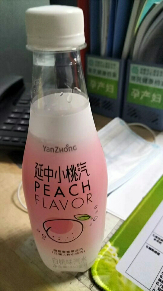 延中 小桃汽白桃味汽水 410ml/瓶 6瓶装 白桃口味碳酸饮料汽水饮品晒单图