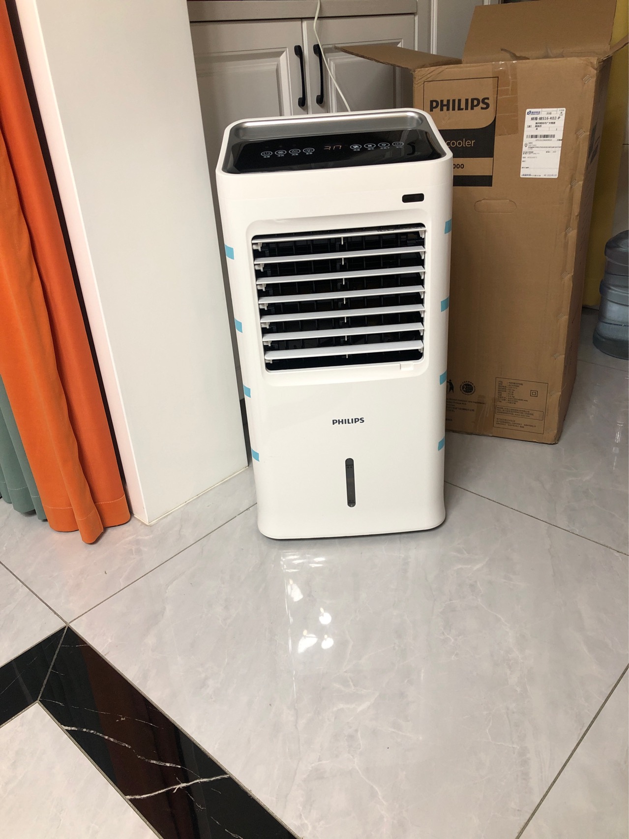 飞利浦(PHILIPS) 电风扇 空调扇家用冷风机制冷小空调风扇移动单冷负离子加湿冷气扇ACR3142C晒单图