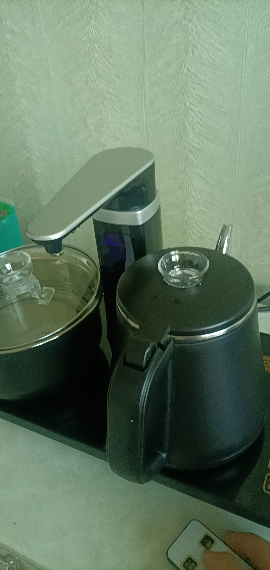全自动上水壶智能家用烧水壶防烫防干烧电热水壶小型单炉电热茶壶 黑色晒单图