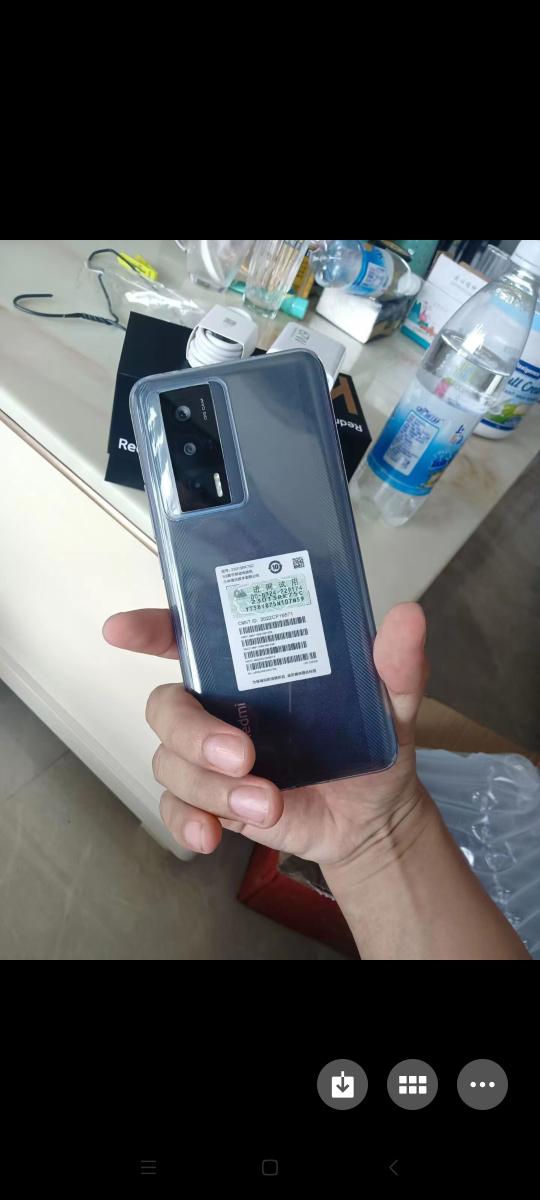 [全国联保]小米Redmi K60 16GB+256GB 墨羽 新骁龙8+性能芯 67W快充 双扬声器 支持NFC 5500毫安大电池 时尚游戏拍照智能手机晒单图