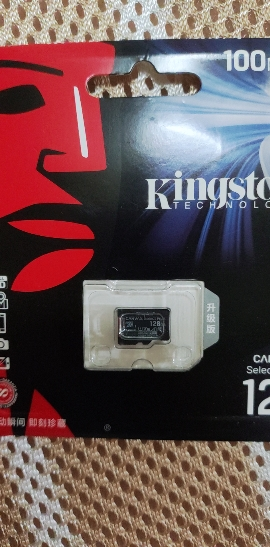 金士顿(Kingston)128GB 新款TF卡 MicroSD 读100MB/s CLASS 10手机内存存储卡晒单图