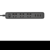 [官方旗舰店]小米米家新国标USB插座/插线板/插排/排插/拖线板/插板 3USB接口+3孔位 总控 全长1.8米 黑色晒单图