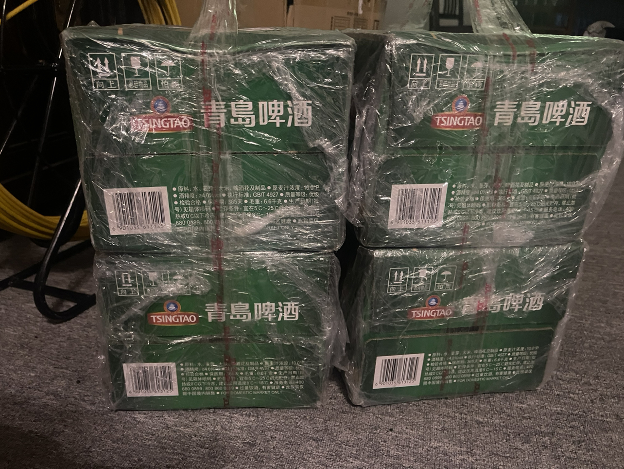 青岛啤酒(TSINGTAO)足球罐啤酒10度500ml*12听 2箱实惠组合装(ZJ)晒单图