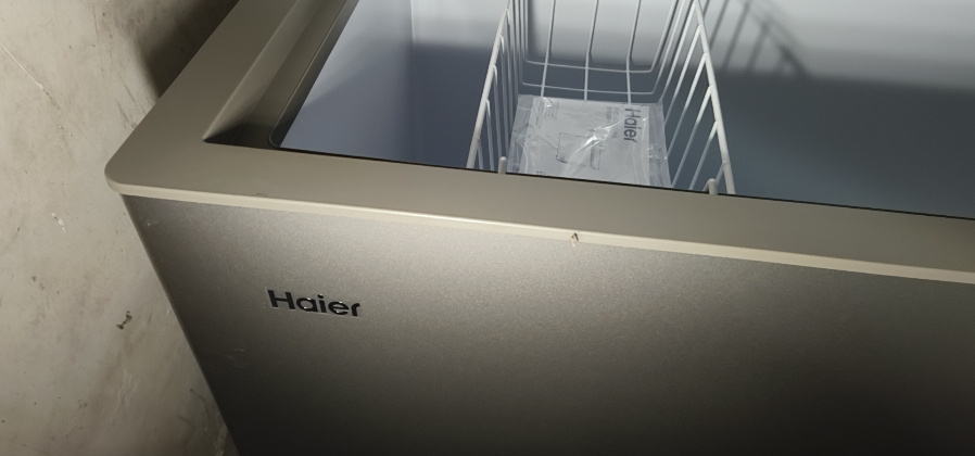 海尔(Haier)冰柜零下38度超低温柜369升商用大容量一级能下冷柜 海鲜深冷速冻细胞级冷冻柜 电子控温晒单图