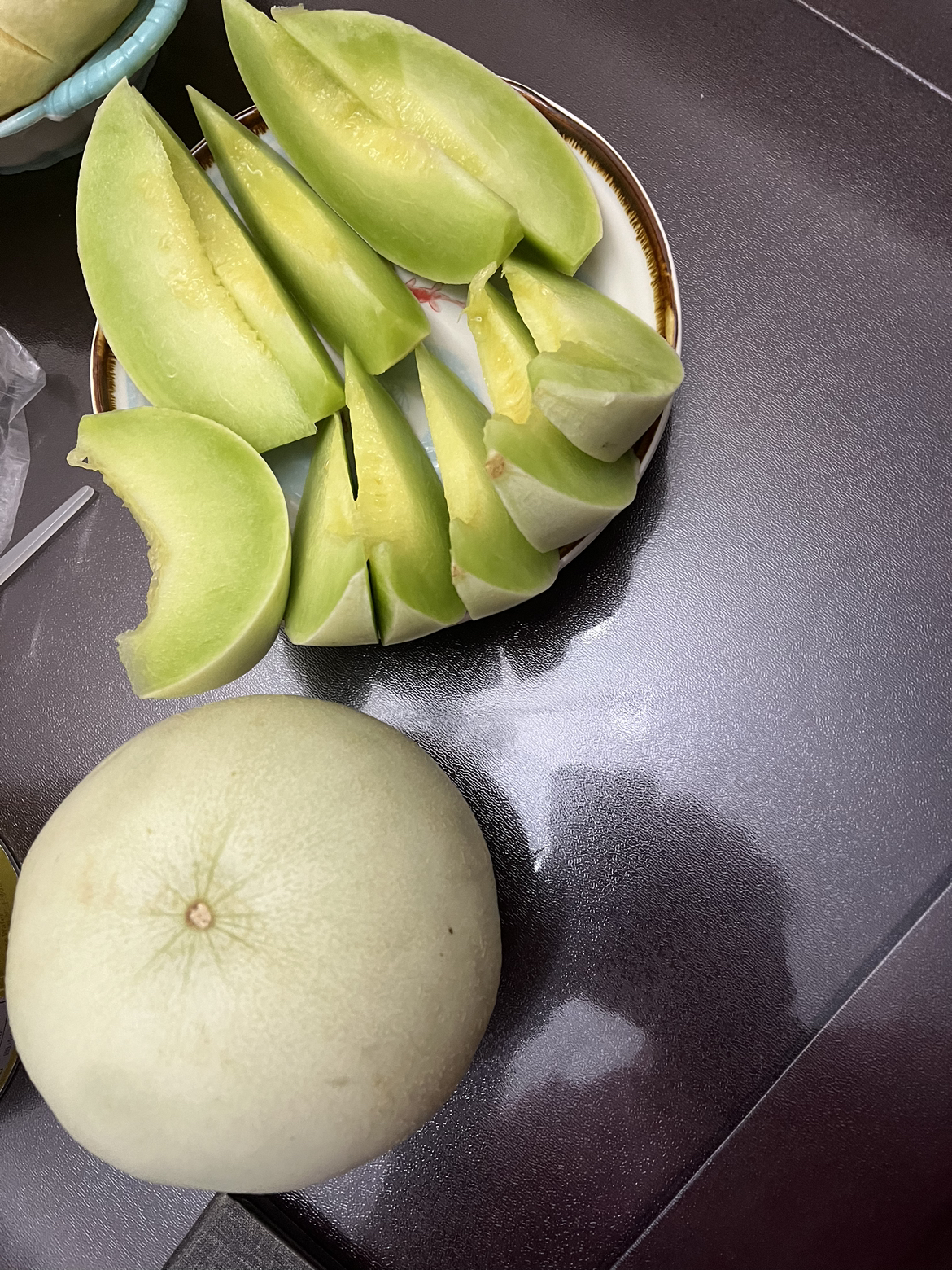 鲜贝达 玉菇甜瓜5斤[净果4.5-5斤][1-2个]新鲜水果蜜瓜晒单图