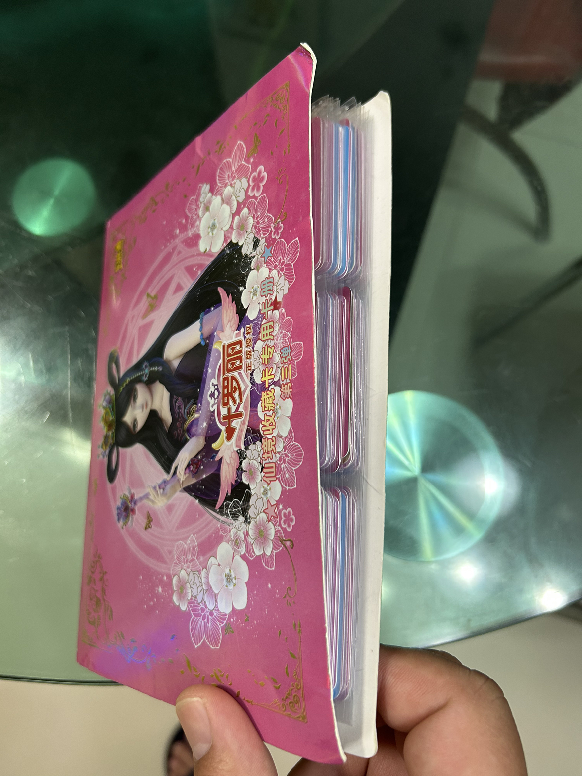 精灵梦叶罗丽卡片公主收藏卡册女孩玩具动漫游戏儿童卡牌全套 叶罗丽仙境魔法卡 20包 收藏册晒单图