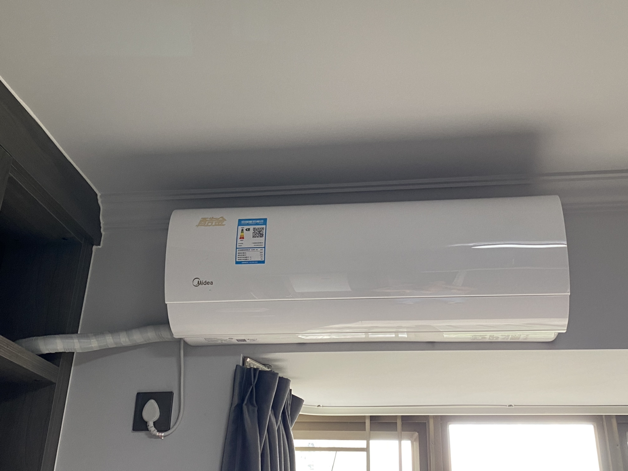 美的(Midea)空调挂机酷金大1匹p新一级能效变频冷暖壁挂式卧室智能家用节能自清洁KFR-26GW/N8ZHA1Ⅱ晒单图